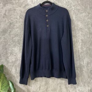 ORVIS FLY FISHING SWEATER MERINO WOOL PULLOVER 1/4 button MEN'S SZ XL Bloke Core